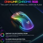 ماوس گیمینگ اونیکوما مدل CW922 با سیم - تصویر 3